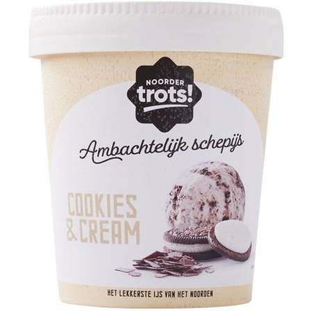 Noordertrots IJs Cookies & Cream