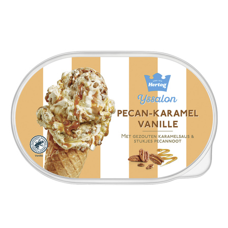 Hertog IJssalon Karamel Pecan Vanille