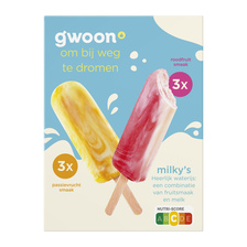 G'woon Milky's Passievrucht en Rood Fruit