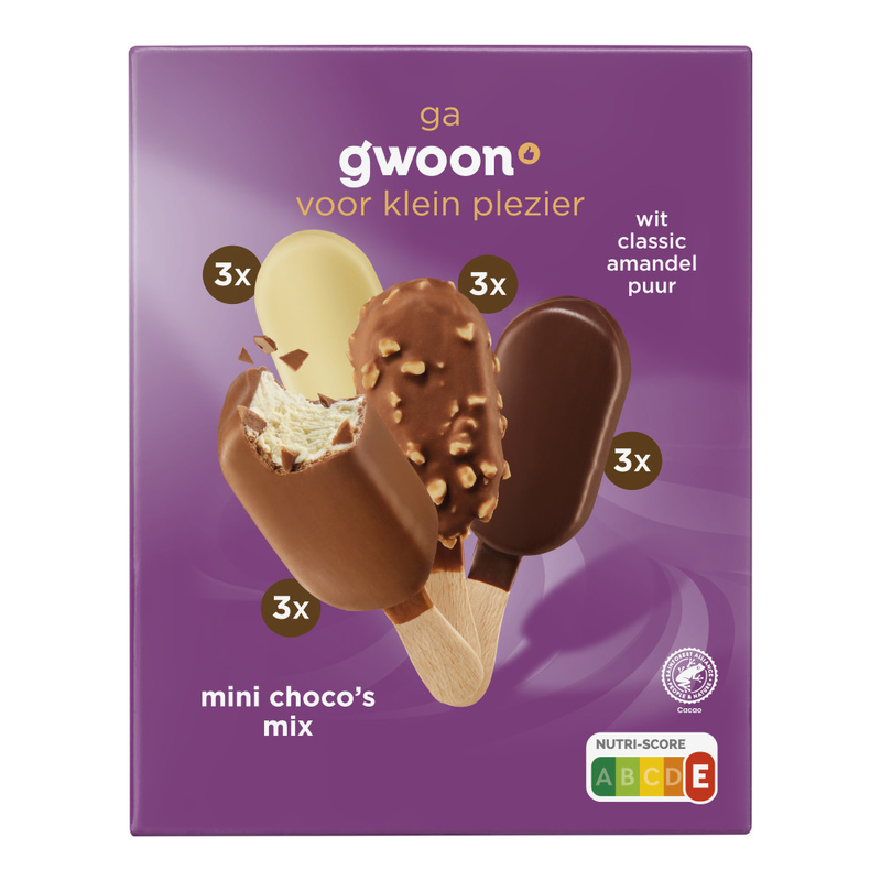 G'woon mini choco mix 12st