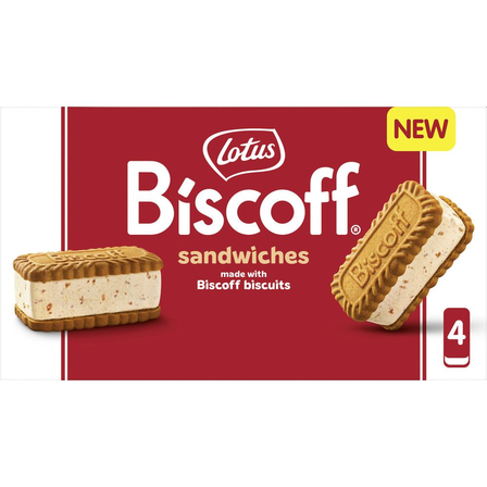 Lotus Biscoff Sandwiches
