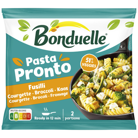 Bonduelle Pasta pronto fusilli courgette broccoli