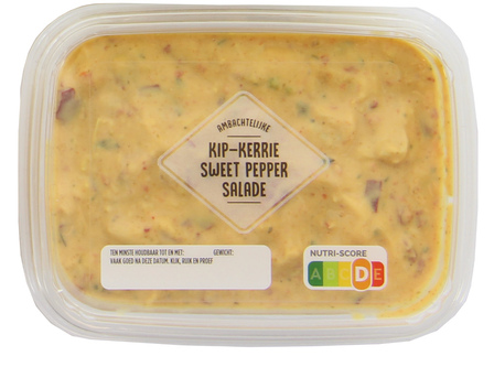 Kip Kerrie Salade Sweet Pepper