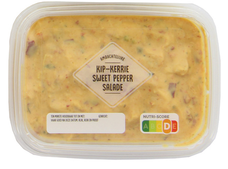 Kip Kerrie Salade  Sweet Pepper