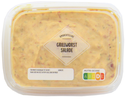 Grillworst salade