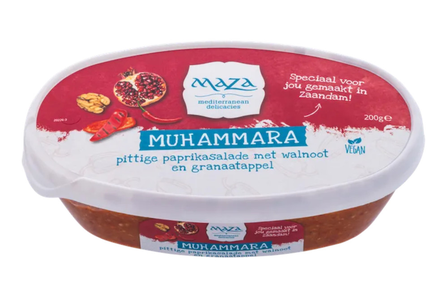 Maza Muhammara Zoet Pittige Paprika Dip