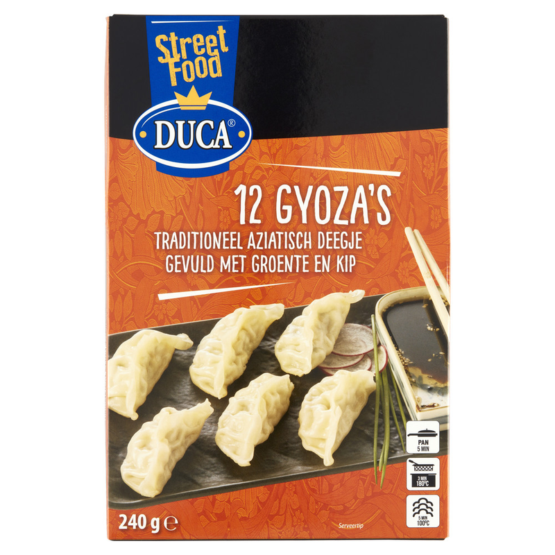Duca Street Food Gyoza's 12 Stuks 240 g