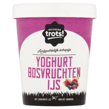 Poiesz Noordertrots Ambachtelijk Schepijs Yoghurt Bosvruchten 500 ml