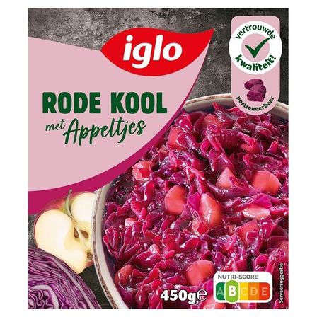 Iglo Rode Kool met Appeltjes