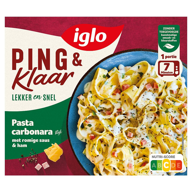 Iglo Ping & Klaar Carbonara 400 g