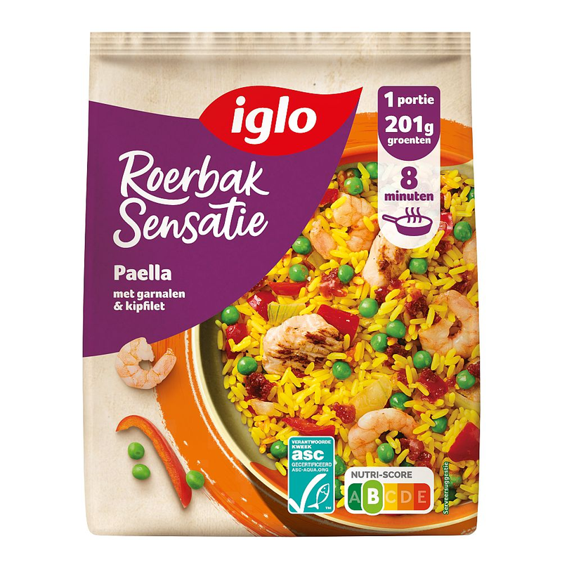 Iglo Roerbak sensatie paella