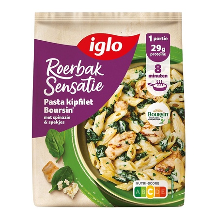 Iglo Roerbak Sensatie Pasta Kipfilet Boursin