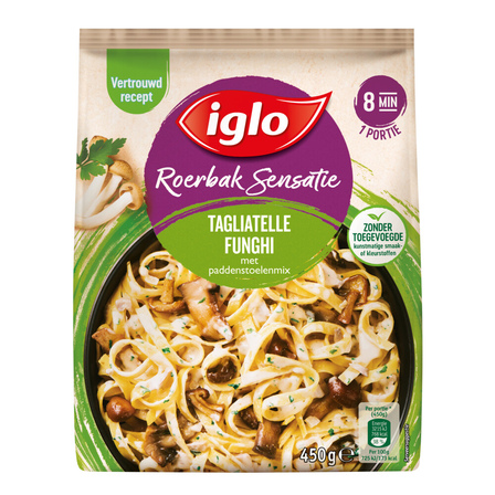 Iglo Roerbak Sensatie Tagliatelle Funghi 450 g