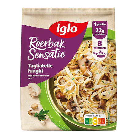 Iglo Roerbak Sensatie Tagliatelle Funghi