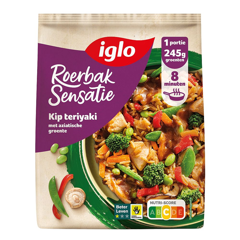 Iglo Roerbak sensatie kip teriyaki