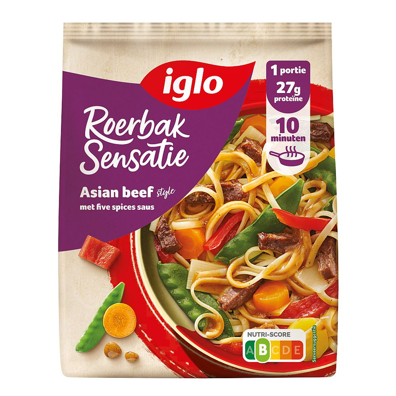 Iglo Roerbak sensatie asian beef