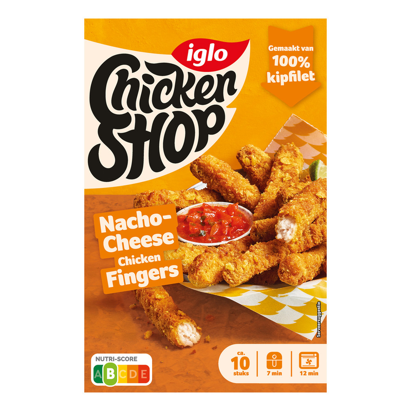 Iglo Chicken shop nacho cheese fingers