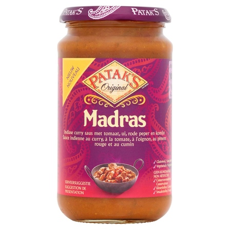 Patak's Original Madras  pot 450 gram