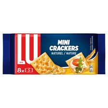 LU Mini Crackers Naturel 8 Pakjes