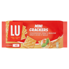 LU Mini Crackers Zongedroogde Tomaat & Basilicum 8 Stuks 250 g