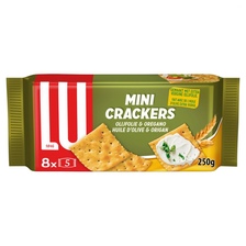 LU Mini Crackers Olijfolie & Oregano 8 Pakjes