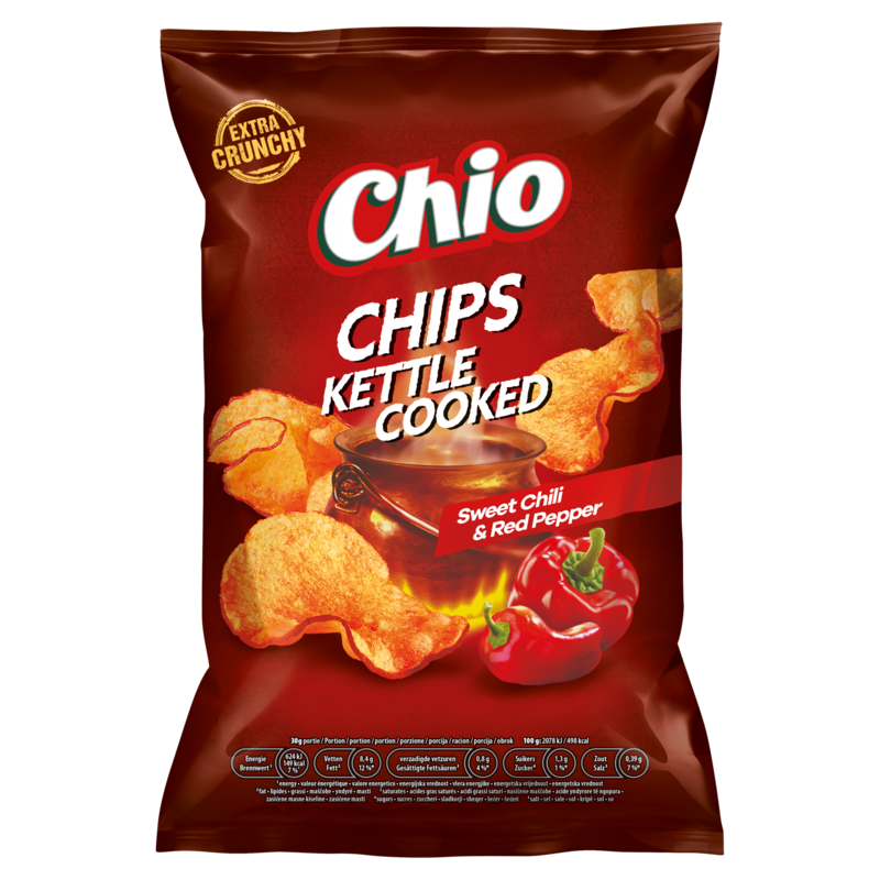 Chio Chips Kettle Cooked Sweet Chilli & Red Pepper 150 g