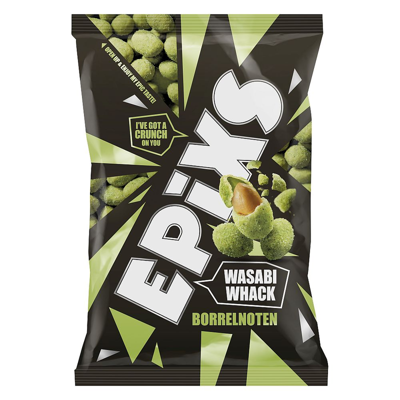 Epixs Borrelnoten wasabi