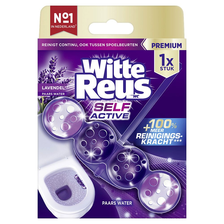 Witte Reus self active lavendel paars water
