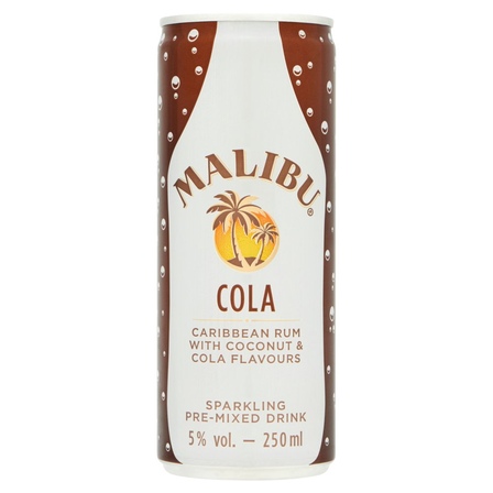 Malibu Rum-Cola blik