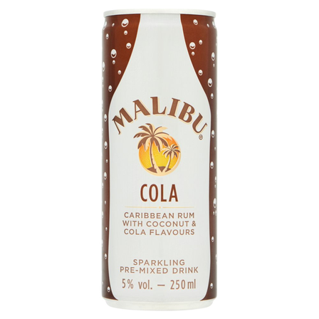 Malibu Rum-Cola blik