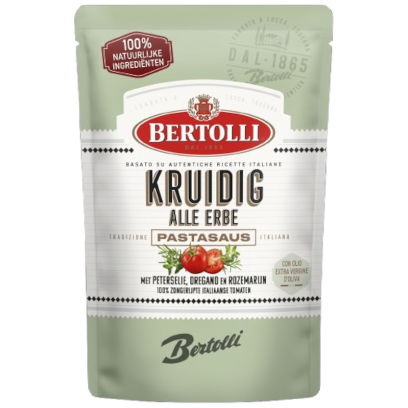 Bertolli Pastasaus Kruidig Vegan