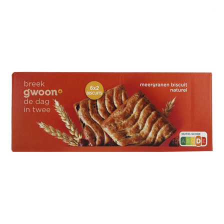 G'woon - meergranenbiscuits krent rozijn