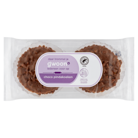 G'woon Choco Pindakoeken