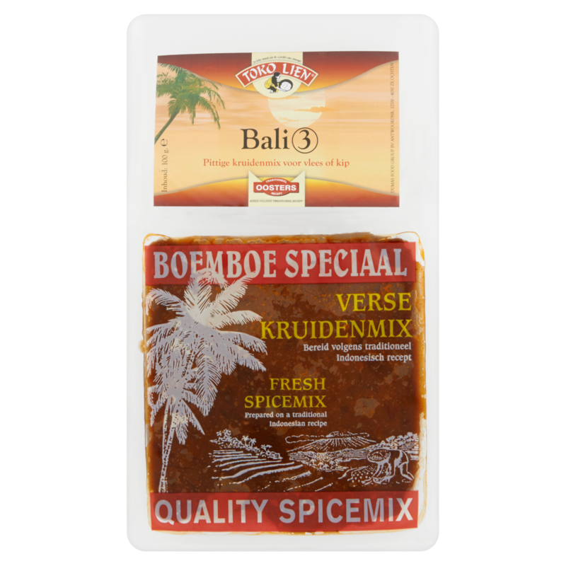 Toko Lien Boemboe Speciaal Verse Kruidenmix Bali 3 100 g
