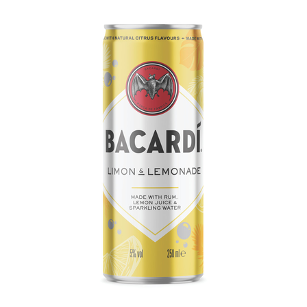 Bacardi Limon & lemonade