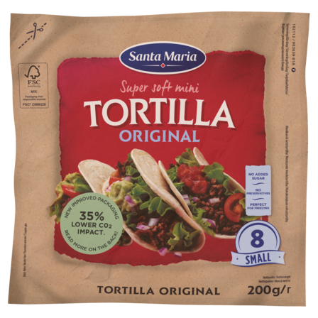 Santa Maria Tortilla Wraps Mini 8 Stuks 200g