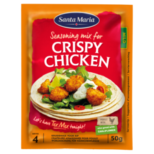 Santa Maria Crispy Chicken Kruidenmix Mild 50 g