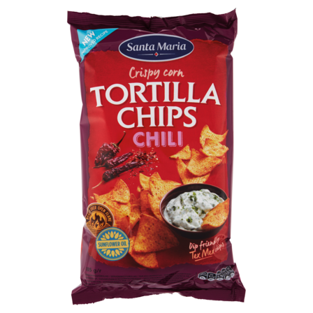 Santa Maria Tortilla Chips Chili 185 g