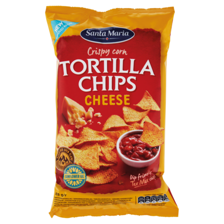 Santa Maria Tortilla Chips Cheese 185 g