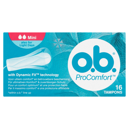 O.B. ProComfort Tampons Mini 16 Stuks