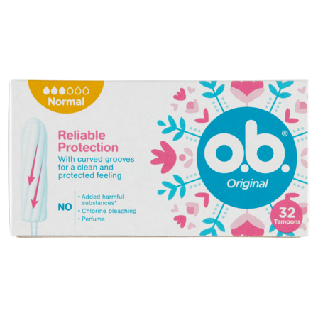 O.B. Original Tampons Normal 32 Stuks