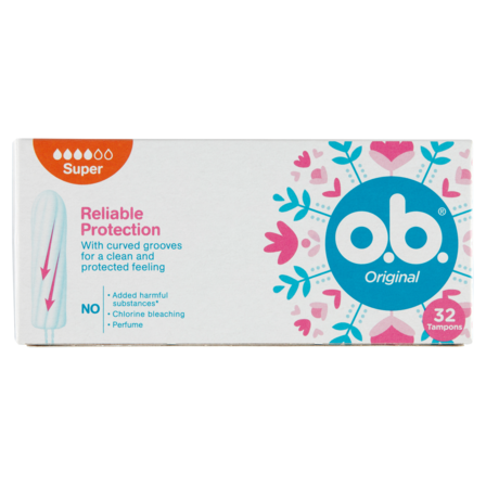 O.B. Original Super Tampons 32 Stuks