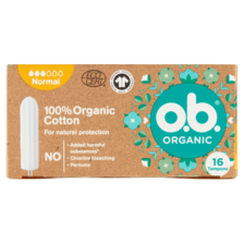 O.B. Organic Normal Tampons 16 Stuks