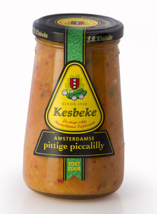 Kesbeke Pittige Piccalilly  pot 370 ml.