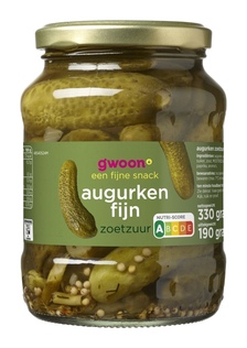 g'woon Zoetzure Augurken Fijn