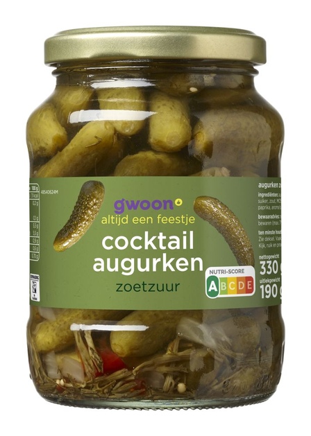 g'woon Zoetzure Cocktail Augurken