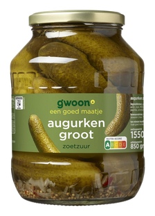 g'woon Zoetzure Augurken Groot