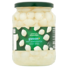 g'woon Zoetzure Zilveruitjes 650 g