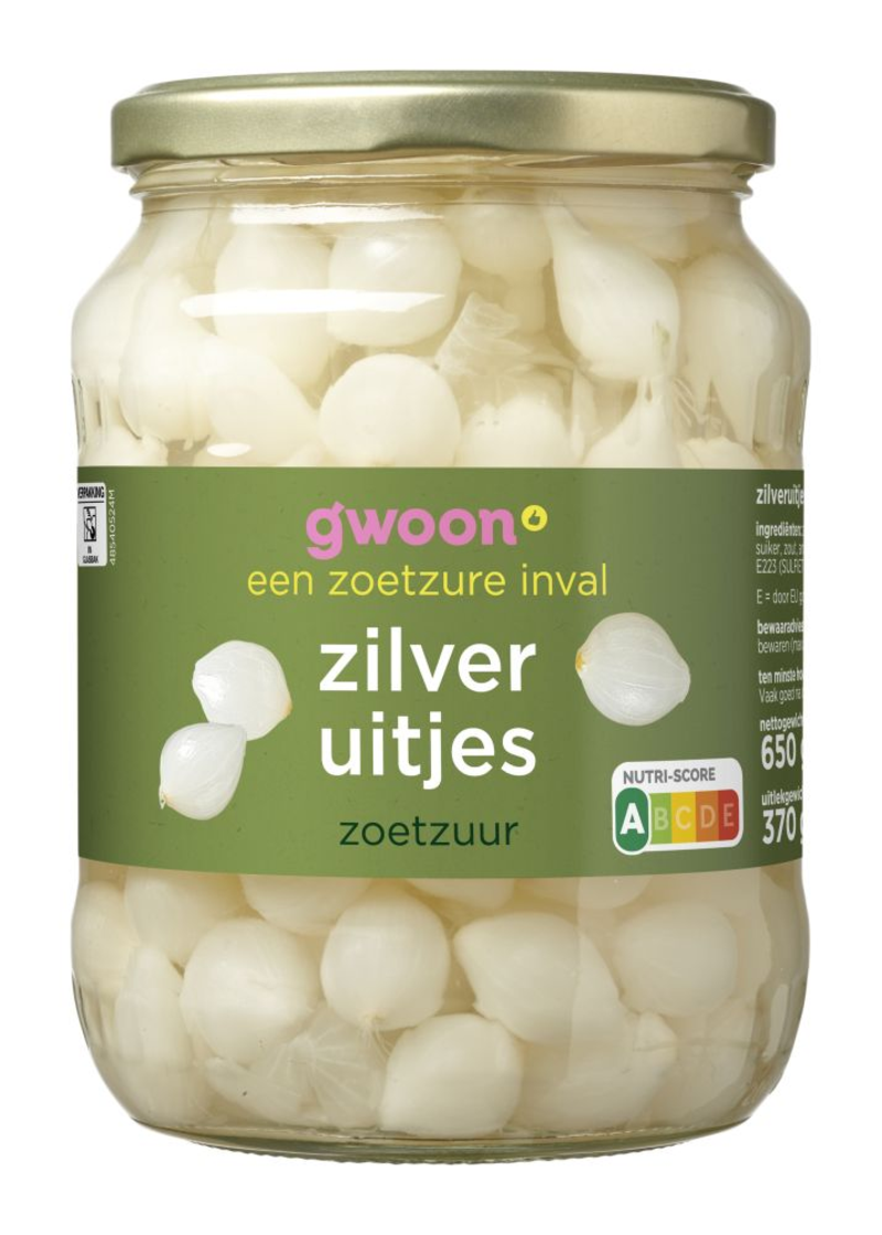 G'woon Zoetzure Zilveruitjes