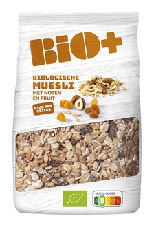 Bio+ Muesli met Noten en Fruit 400 g